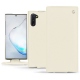 Housse cuir Samsung Galaxy Note10 - Blanc ( Nappa - White ) 
