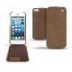 Housse cuir Apple iPhone 5  - Sable vintage ( Roughtcut - Gaucho#57254 ) 
