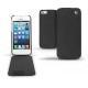 Apple iPhone 5  leather case - Dark vintage ( Roughtcut - Black#5256 ) 