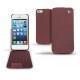 Funda de piel Apple iPhone 5  - Passion vintage ( Glutton - Red ) 