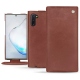 Capa em pele Samsung Galaxy Note10 - Passion vintage ( Glutton - Red ) 
