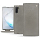 Custodia in pelle Samsung Galaxy Note10 - Acier vintage ( Pantone 403C ) 