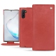 Capa em pele Samsung Galaxy Note10 - Cerise vintage ( Pantone 185C ) 