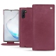 Lederschutzhülle Samsung Galaxy Note10 - Prune vintage ( Pantone 512C ) 