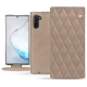 Custodia in pelle Samsung Galaxy Note10 - Taupe vintage - Couture