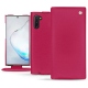 Custodia in pelle Samsung Galaxy Note10 - Rose fluo