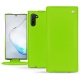 Housse cuir Samsung Galaxy Note10 - Vert fluo