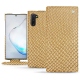 Custodia in pelle Samsung Galaxy Note10 - Serpent sabbia