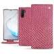 Lederschutzhülle Samsung Galaxy Note10 - Serpent ciclamino