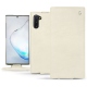 Custodia in pelle Samsung Galaxy Note10 - Blanc escumo