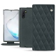 Custodia in pelle Samsung Galaxy Note10 - Blu marino - Couture