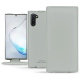Capa em pele Samsung Galaxy Note10 - Gris PU
