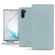 Capa em pele Samsung Galaxy Note10 - Bleu Ciel PU