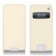 レザーケース Apple iPhone 5 - Beige ( Nappa - Pantone 7502C ) 