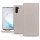 Capa em pele Samsung Galaxy Note10 - Taupe innocent