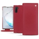 Housse cuir Samsung Galaxy Note10 - Rouge passion