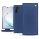 Custodia in pelle Samsung Galaxy Note10 - Bleu frisson