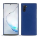 Custodia in pelle Samsung Galaxy Note10 - Bleu océan ( Nappa - Pantone 293C ) 