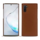 Custodia in pelle Samsung Galaxy Note10 - Marron ( Nappa - Pantone 1615C ) 