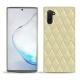Custodia in pelle Samsung Galaxy Note10 - Beige - Couture ( Nappa - Pantone 7502C ) 