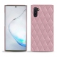 Capa em pele Samsung Galaxy Note10 - Rose - Couture ( Nappa - Pantone 2365C ) 
