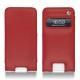 レザーケース Apple iPhone 5 - Rouge ( Nappa - Pantone 199C ) 