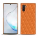 Capa em pele Samsung Galaxy Note10 - Orange - Couture ( Nappa - Pantone 1495U ) 