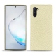 Custodia in pelle Samsung Galaxy Note10 - Ivoire ( Sleek P C12 - White ) 