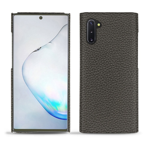 Custodia in pelle Samsung Galaxy Note10Anthracite ( Pantone #41403c ) 