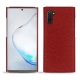 Capa em pele Samsung Galaxy Note10 - Tomate ( Pantone 187C ) 