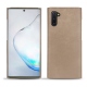 Capa em pele Samsung Galaxy Note10 - Taupe vintage ( Pantone 7530C ) 