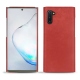 Custodia in pelle Samsung Galaxy Note10 - Cerise vintage ( Pantone 185C ) 