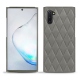 Funda de piel Samsung Galaxy Note10 - Acier vintage - Couture