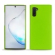 Capa em pele Samsung Galaxy Note10 - Vert fluo