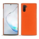 Lederschutzhülle Samsung Galaxy Note10 - Orange fluo