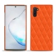 レザーケース Samsung Galaxy Note10 - Orange fluo - Couture