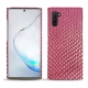 Funda de piel Samsung Galaxy Note10 - Serpent ciclamino