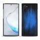 Coque cuir Samsung Galaxy Note10 - Bleu Patine