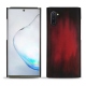 Samsung Galaxy Note10 leather cover - Rouge Patine