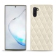 Custodia in pelle Samsung Galaxy Note10 - Blanc escumo - Couture