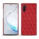 Capa em pele Samsung Galaxy Note10 - Rouge troupelenc - Couture