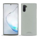 レザーケース Samsung Galaxy Note10 - Gris PU