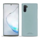 Samsung Galaxy Note10 leather cover - Bleu Ciel PU