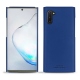 レザーケース Samsung Galaxy Note10 - Bleu Océan PU