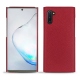 Coque cuir Samsung Galaxy Note10 - Rouge passion