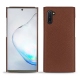 Capa em pele Samsung Galaxy Note10 - Marron délicat