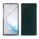 Coque cuir Samsung Galaxy Note10 - Vert séduisant