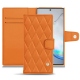 レザーケース Samsung Galaxy Note10 - Orange - Couture ( Nappa - Pantone 1495U ) 