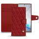 レザーケース Samsung Galaxy Note10 - Tomate - Couture ( Pantone 187C ) 