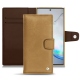レザーケース Samsung Galaxy Note10 - Sable vintage ( Roughtcut - Gaucho#57254 ) 